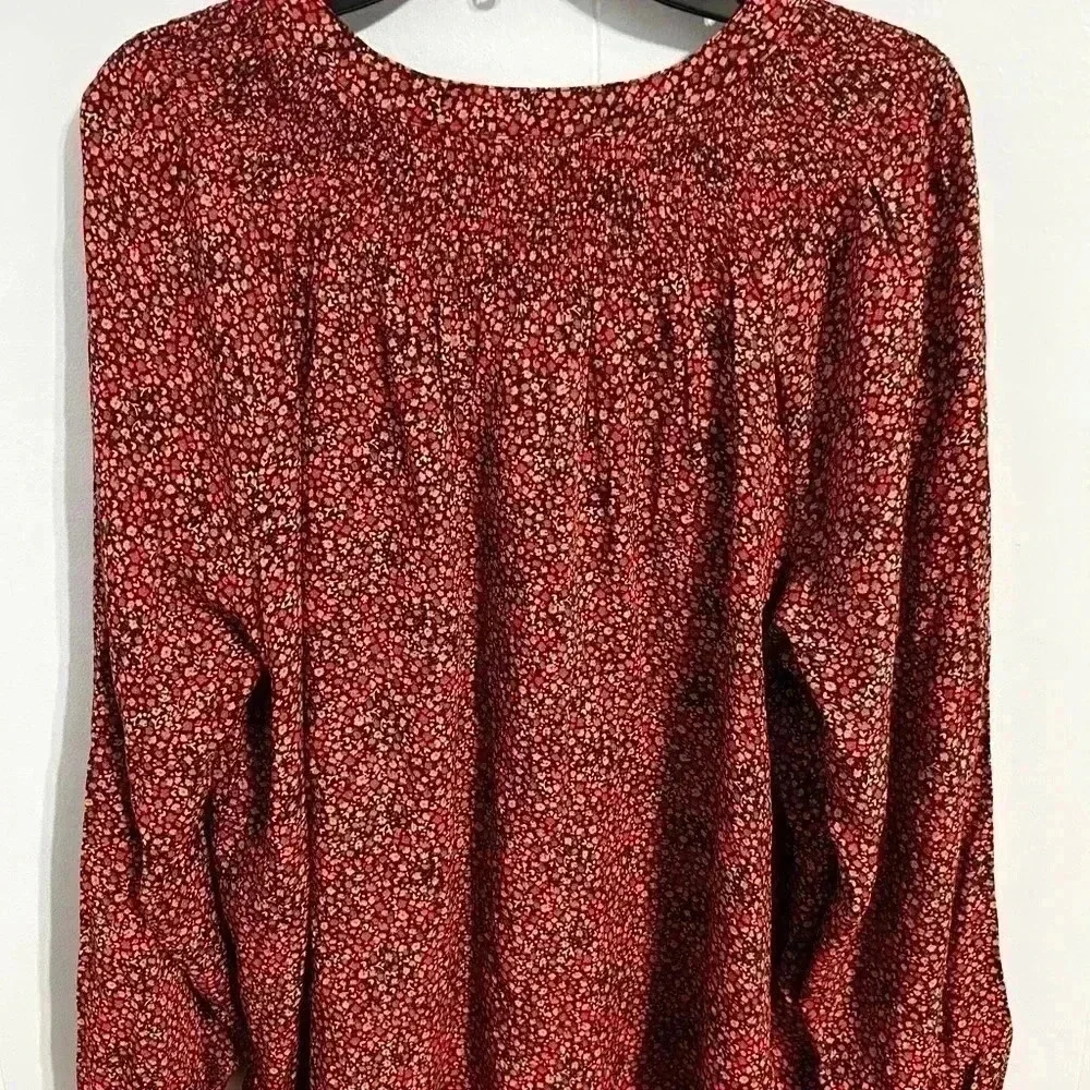 Croft&Barrow size 1x long sleeve blouse. NWT - Picture 11 of 13